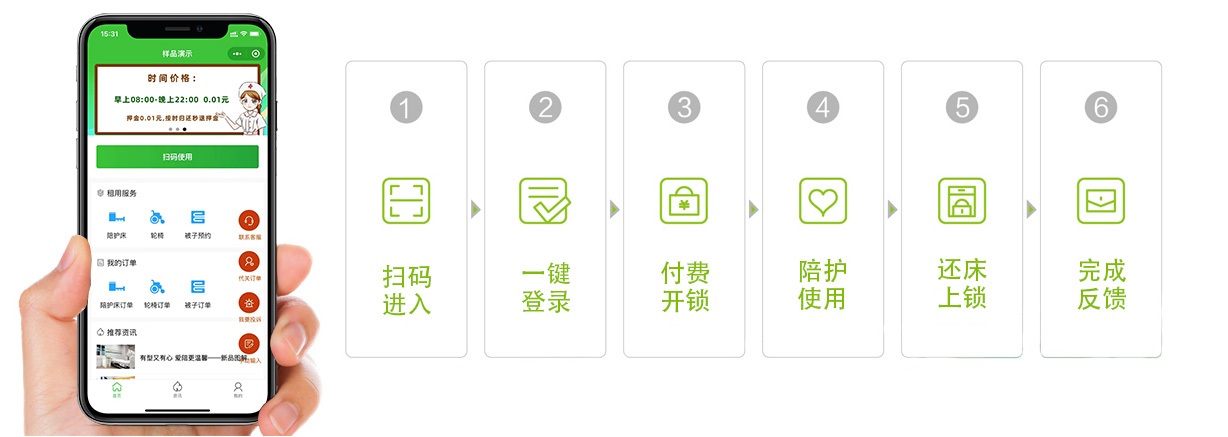 愛(ài)陪共享陪護(hù)床:以智能與溫度重塑醫(yī)院陪護(hù)新體驗(yàn)